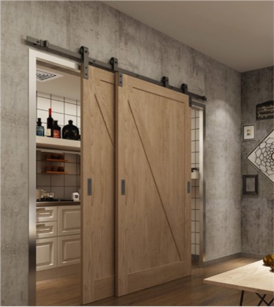 Bypass Barn Door Hardware Kit